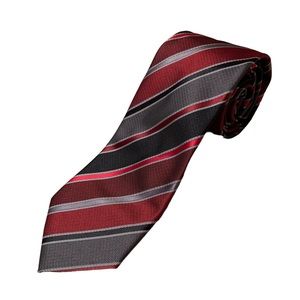 Alexander Julian Colours Striped Patterned Tie Formal Dressy